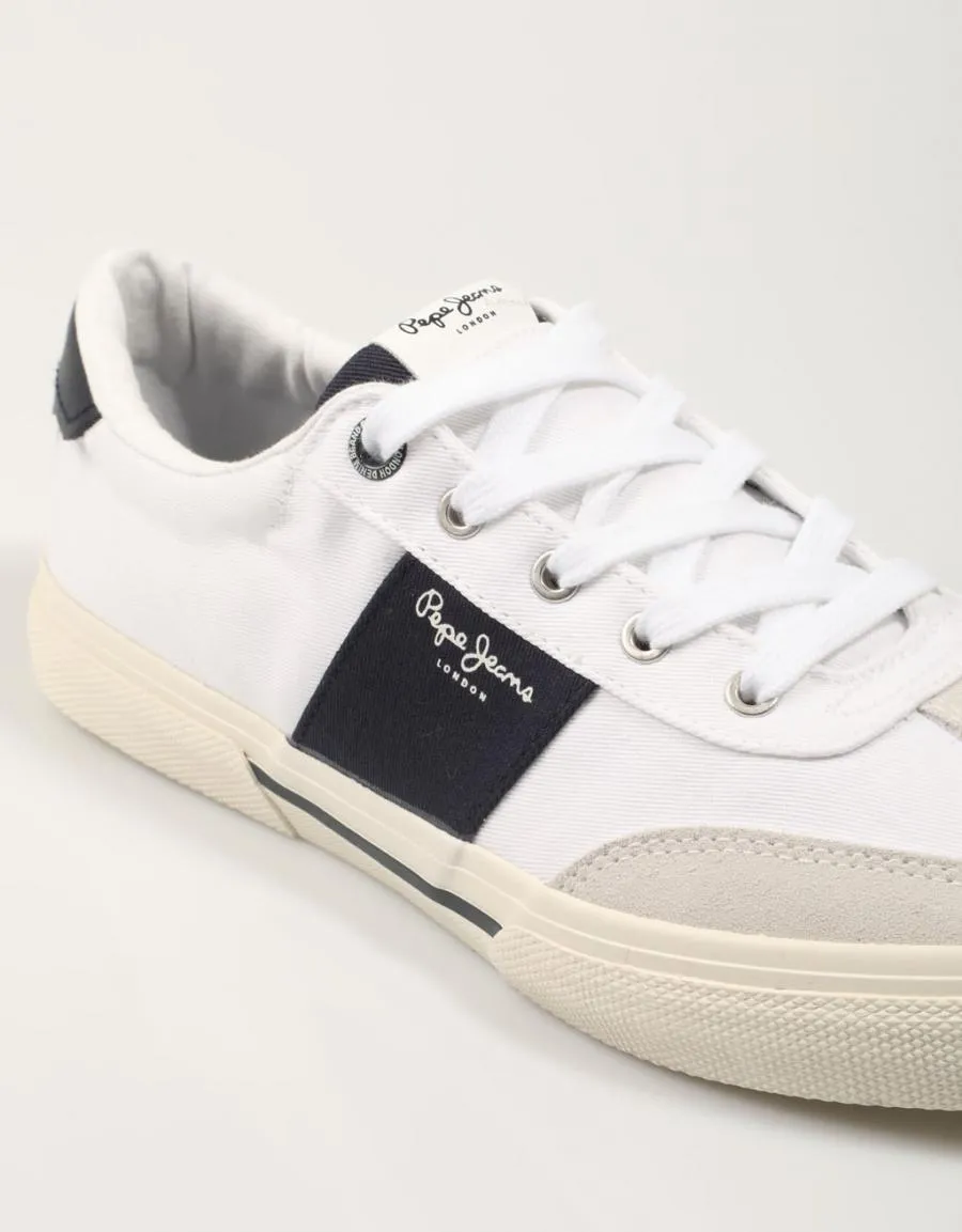  sapatilhas PEPE JEANS Kenton Strap M - Pms31042 en Branco 84679