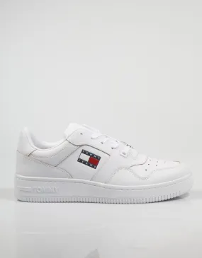  sapatilhas TOMMY HILFIGER Tommy Jeans Etch Basket en Branco 79894