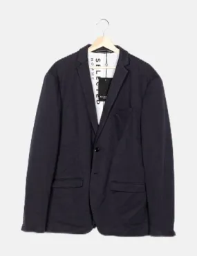 Selected Blazer azul marino básica