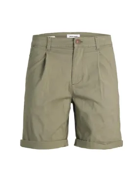 Shorts Jack&Jones Trico verde corto chino de hombre