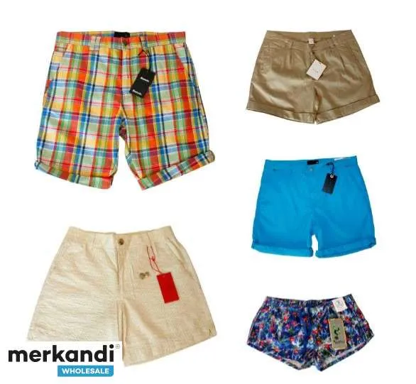 SHORTS MIX Stradivarius, Vila, Bench, Bershka etc. mujer y hombre (J50)