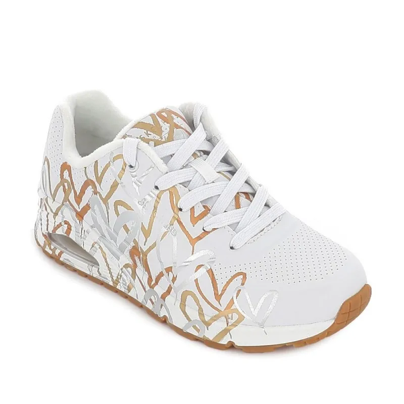 Sneakers Skechers Gold Crown Mujer Blanco