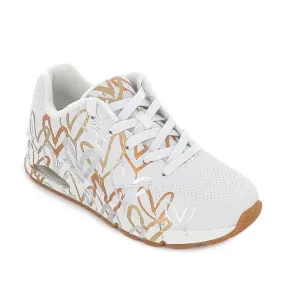 Sneakers Skechers Gold Crown Mujer Blanco