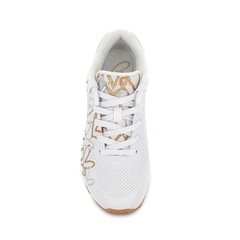 Sneakers Skechers Gold Crown Mujer Blanco