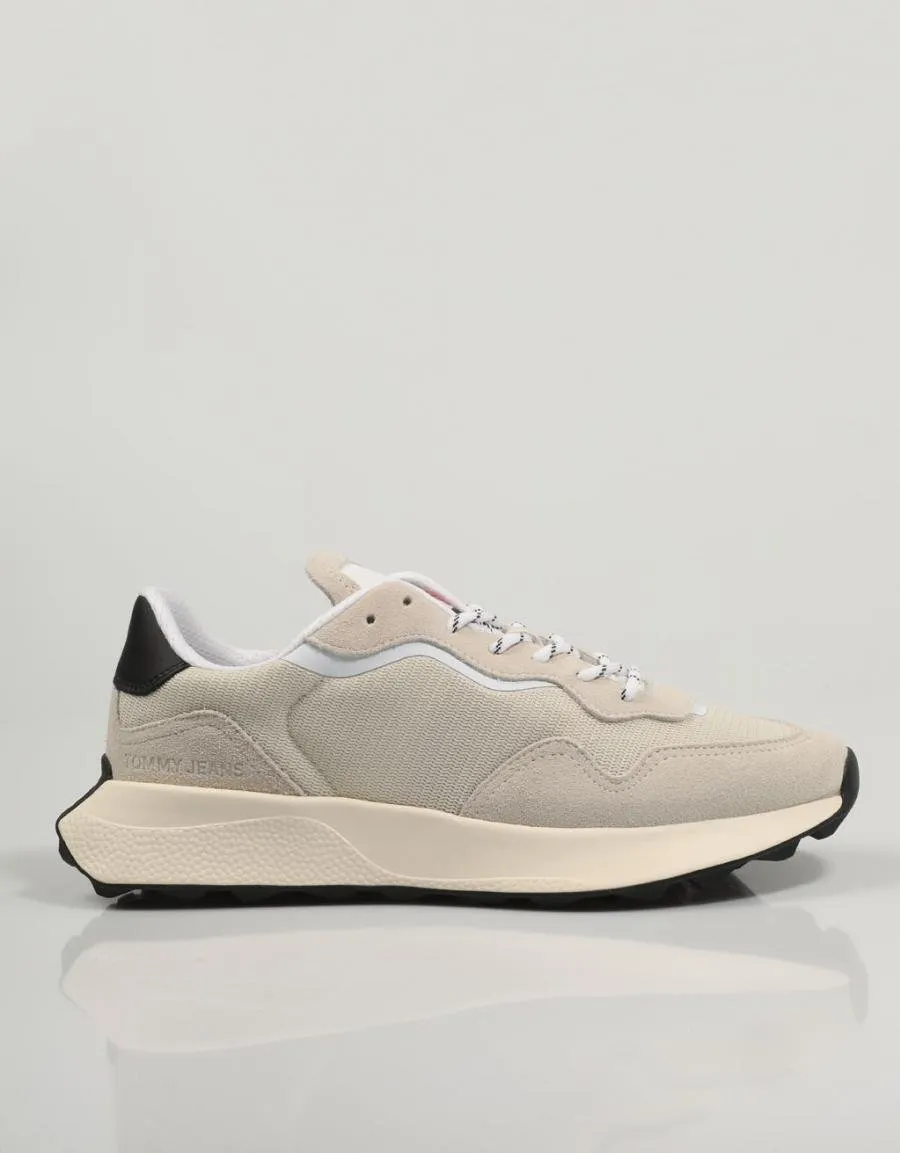  sneakers TOMMY HILFIGER Tommy en Beige 81458