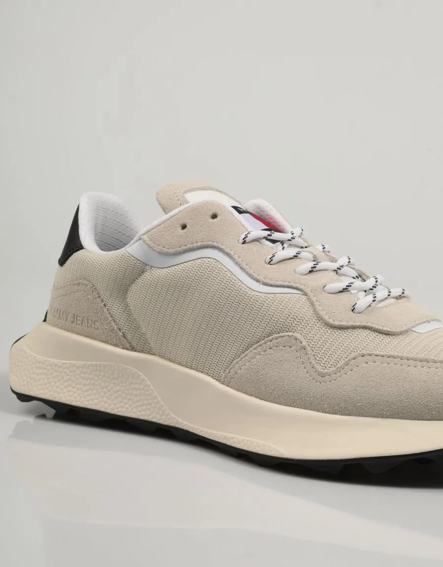  sneakers TOMMY HILFIGER Tommy en Beige 81458