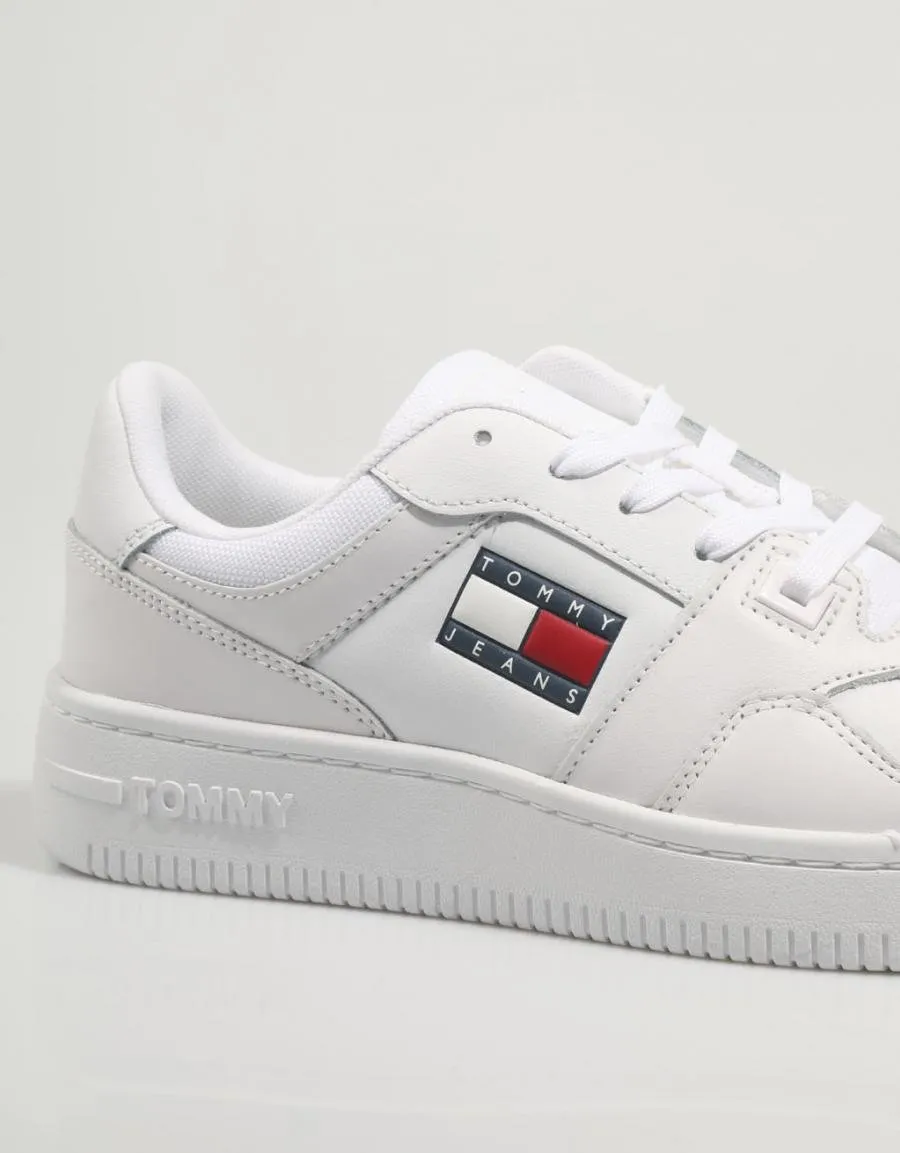  sneakers TOMMY HILFIGER Tommy Jeans Retro Basket Wmn en White 79947