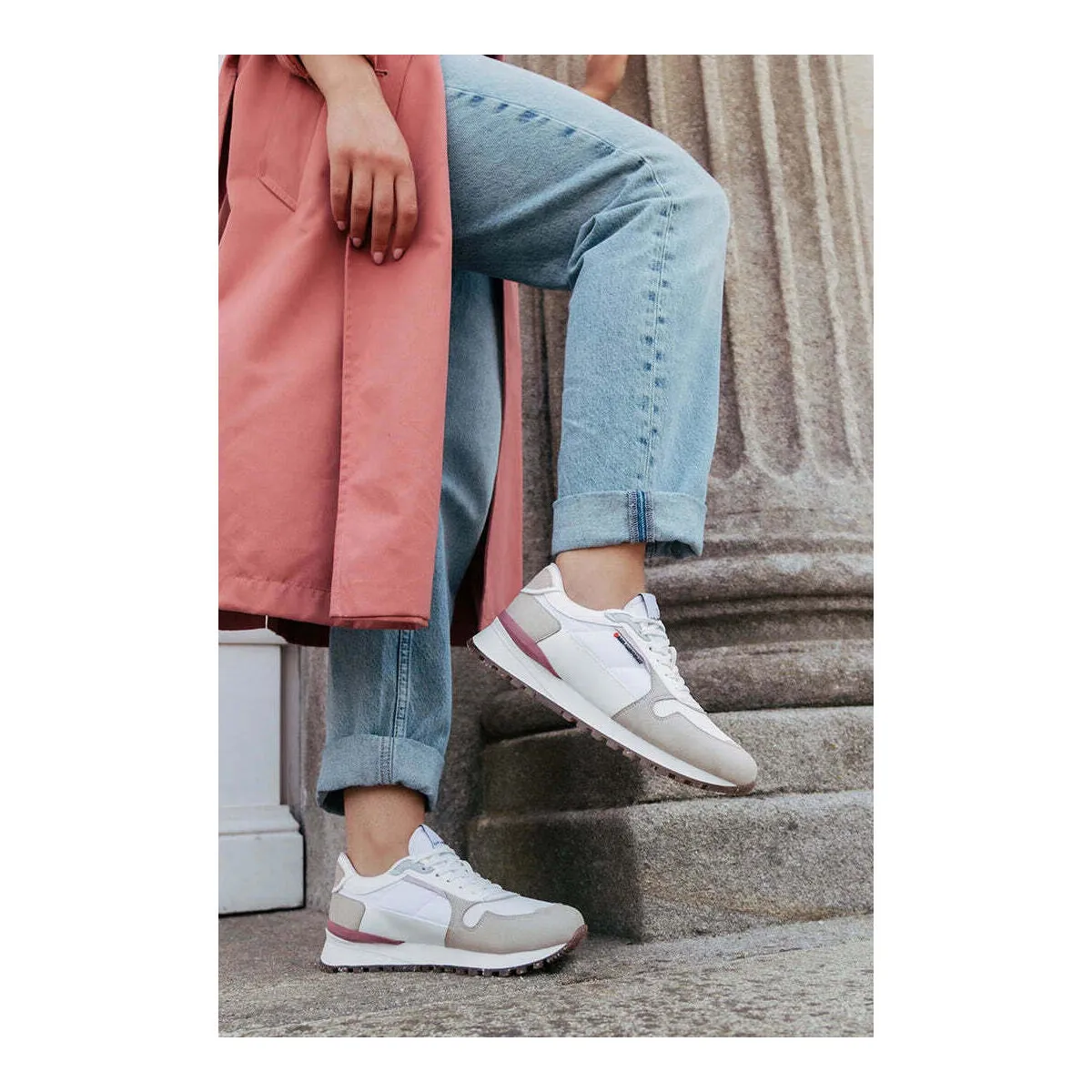 STREET WHITE VEGAN SNEAKERS