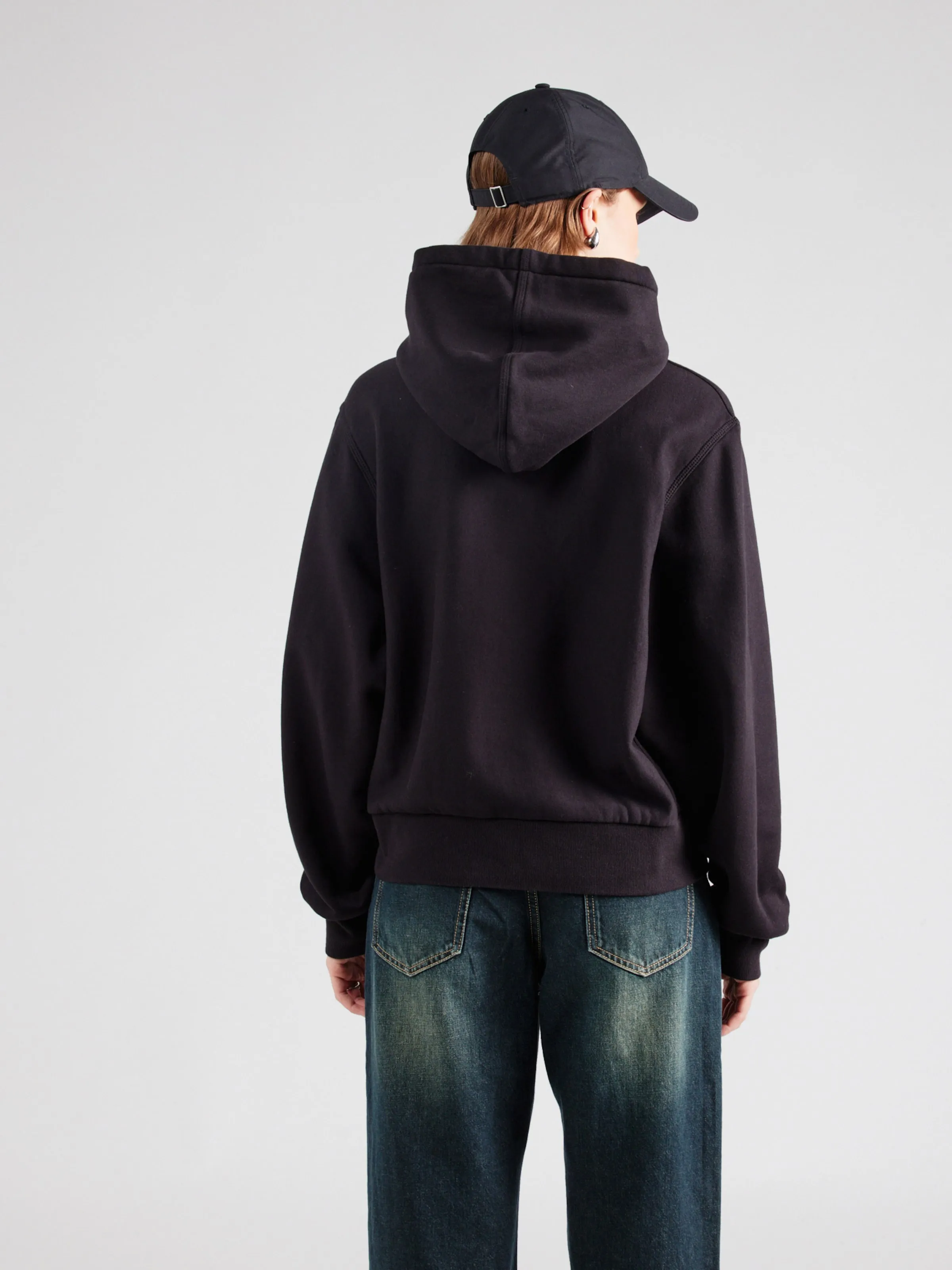 Sudadera 'American Script' Carhartt WIP en Negro