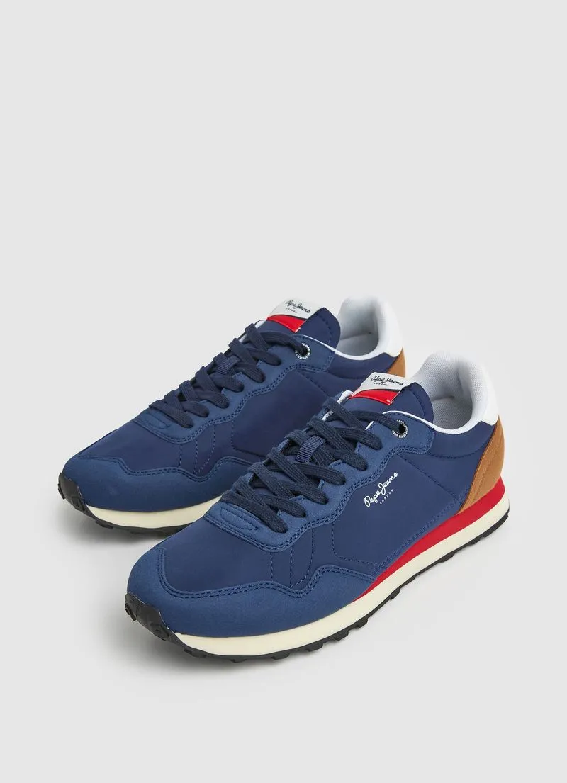 Tenis Pepe Jeans Hombre Natch One M Color Azul