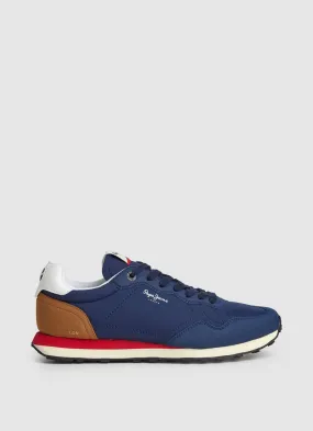 Tenis Pepe Jeans Hombre Natch One M Color Azul