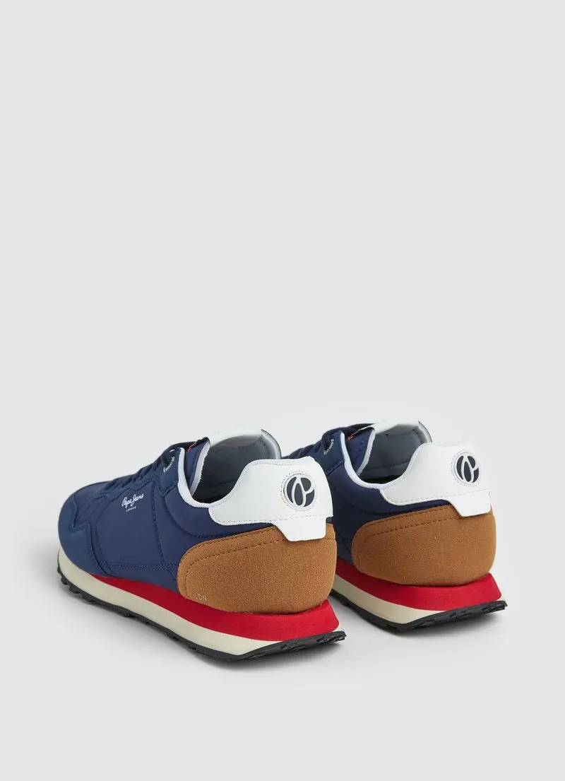 Tenis Pepe Jeans Hombre Natch One M Color Azul