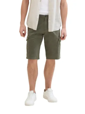 TOM TAILOR Herren Shorts Cargo Bermudas Mid Waist regular Fit Pants Sommer Hose