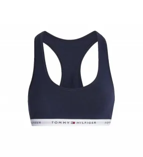 TOMMY HILFIGER SUJETADOR BRALETTE ICONS SIN RELLENO MARINO