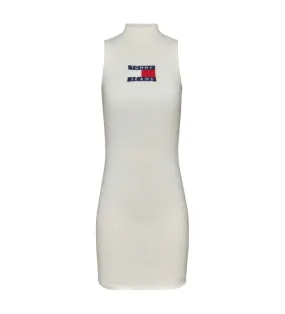 Vestido Center flag blanco