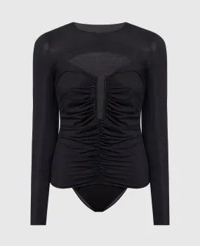 Wolford Bonnie black bodysuit