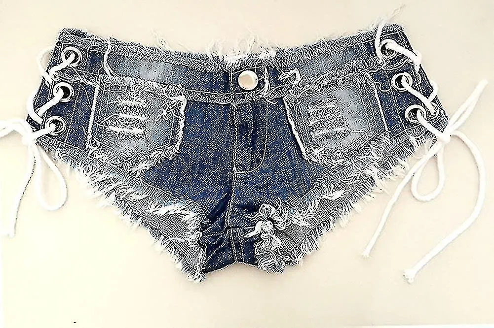 Women Cut Off Low Waist Denim Jeans Shorts Mini Hot Pants