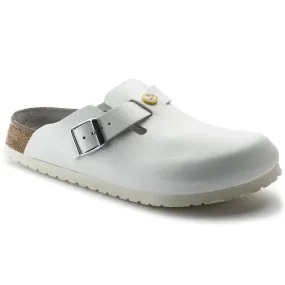 Zueco Birkenstock Boston ESD NL White - Horma estrecha