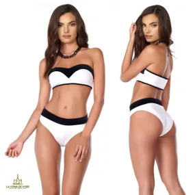 ¡Oferta! Bikini deportivo de dos tonos 